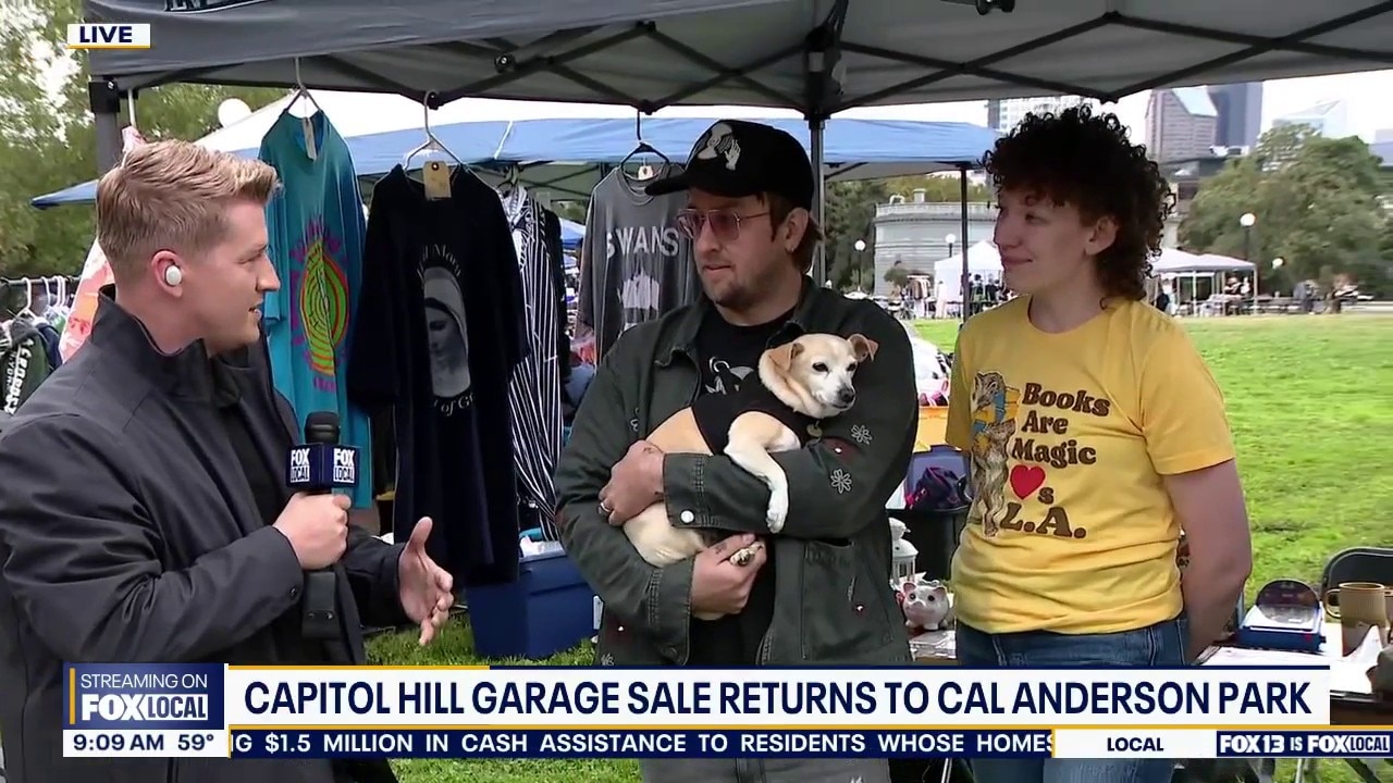 Seattle's Capitol Hill Garage Sale returns Sunday