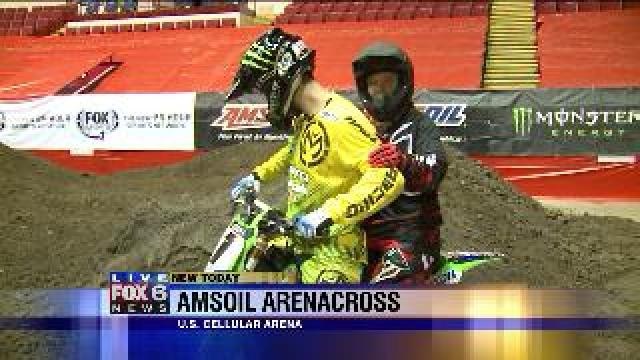 Laura gets dressed up in full Motorcross outfit, takes a ride