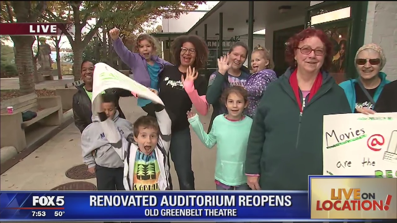 Old Greenbelt Theatre renovation revealed