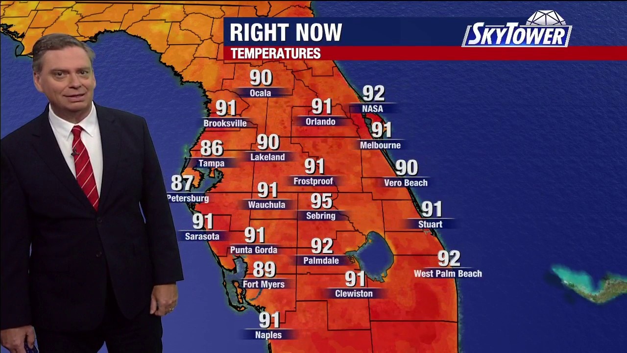 Tampa weather | Tuesday afternoon forecast