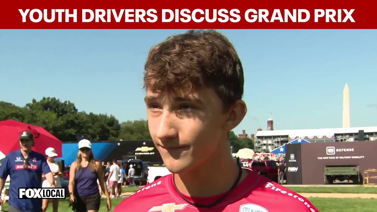 Youth drivers share their thoughts on Freedom 250 Grand Prix