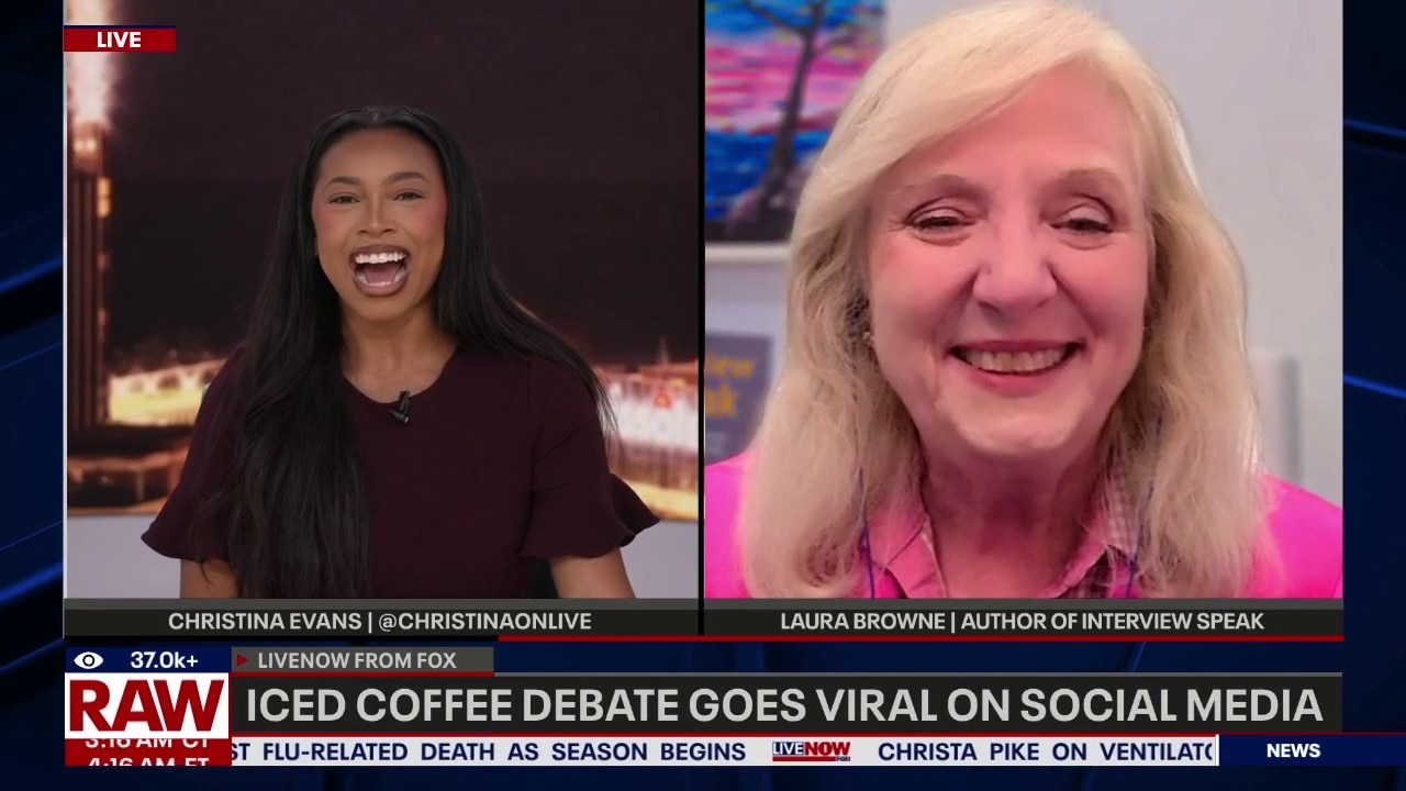 Iced coffee debate goes viral on social media