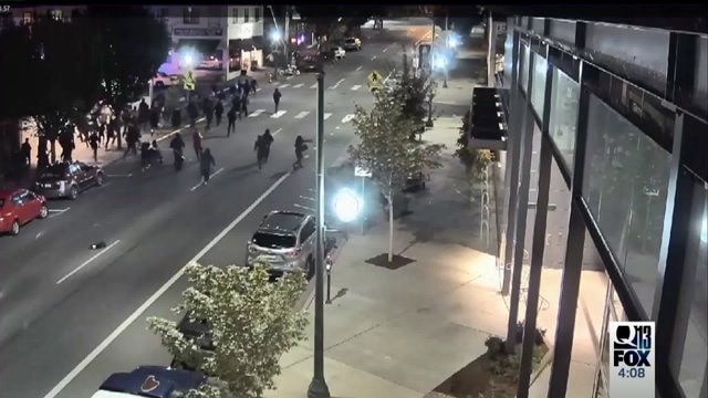 Olympia protester assault