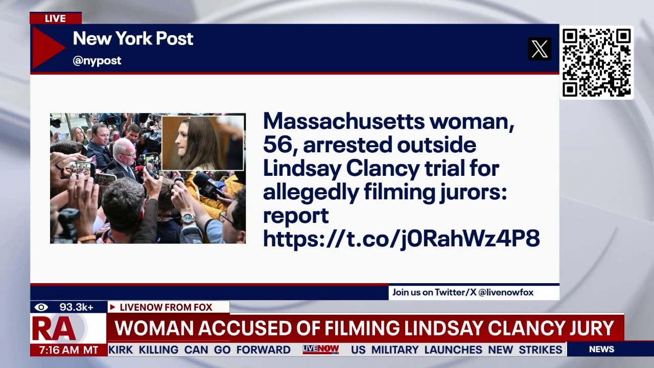 Woman accused of filming Lindsay Clancy jury 