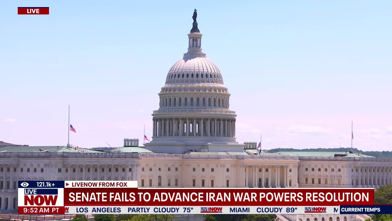 Senate fails to advance war powers resolution