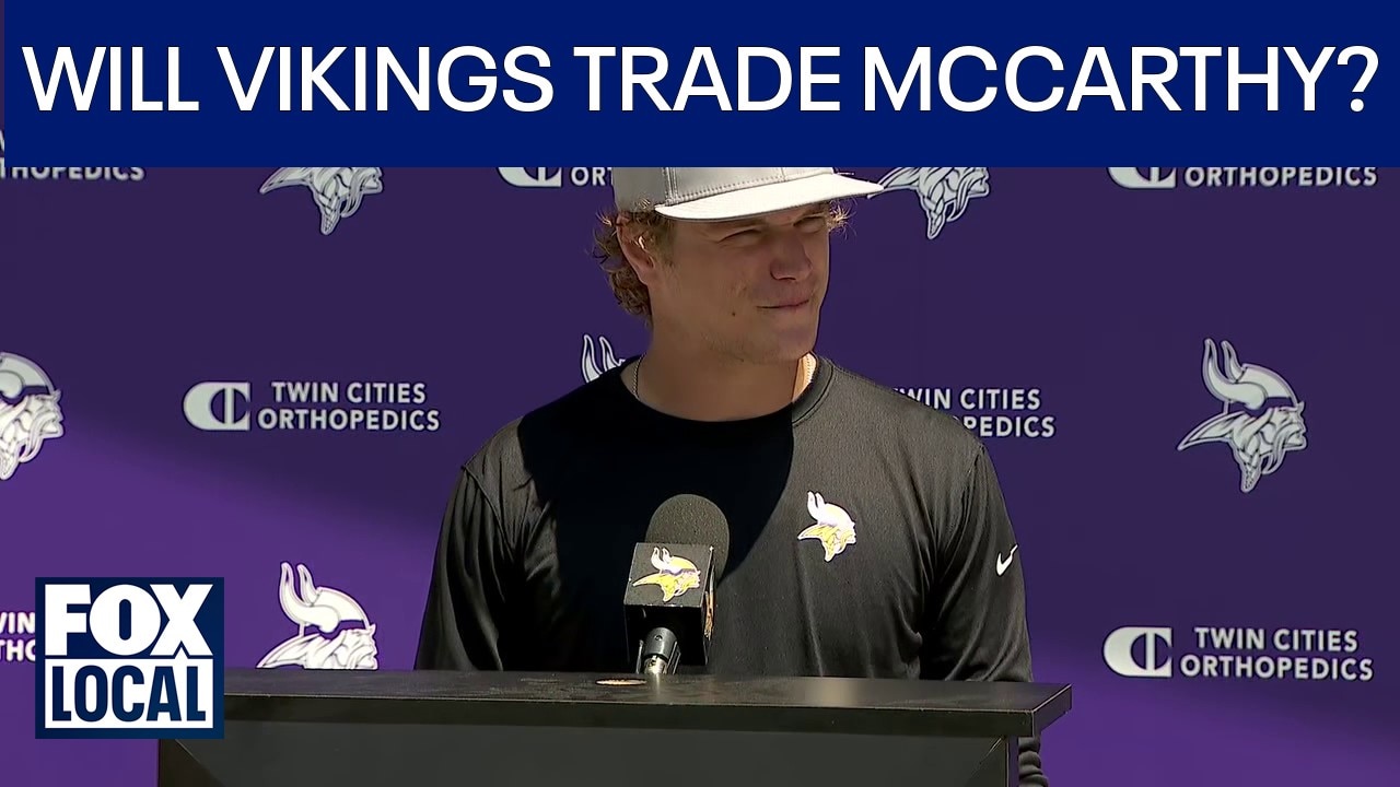 Vikings QB J.J. McCarthy on trade potential: ‘I love this organization’