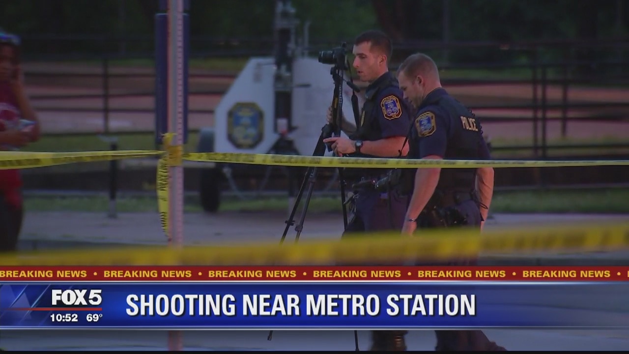 Shooting near Anacostia Metro Station