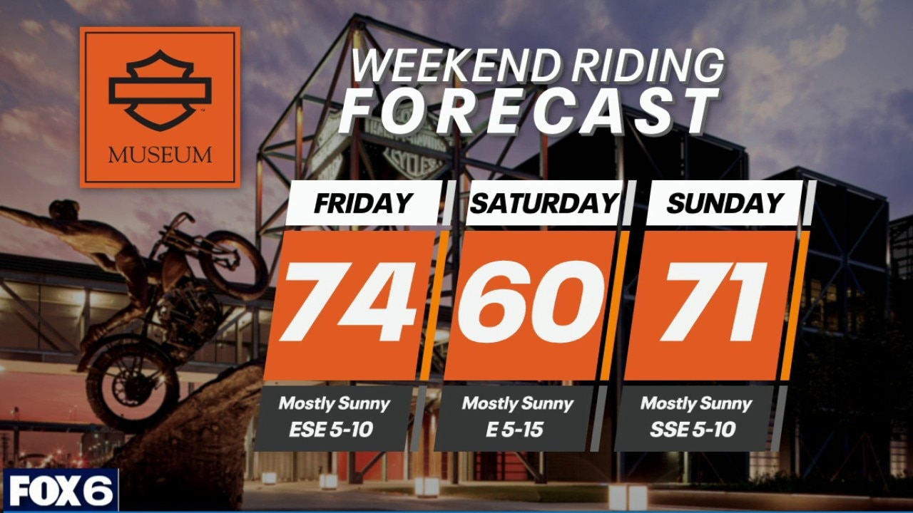 Weekend Riding Forecast for May 29-31
