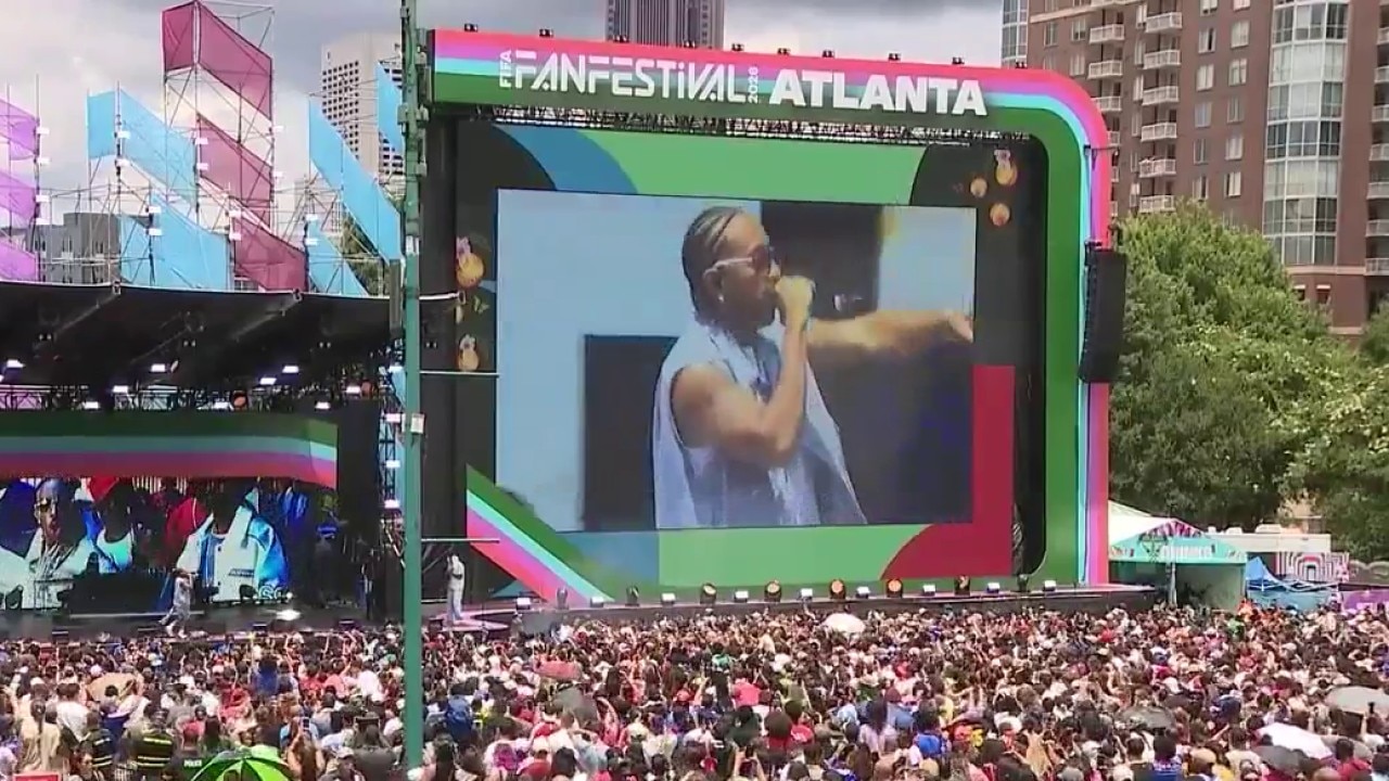 FIFA Fan Festival packs Centennial Olympic Park
