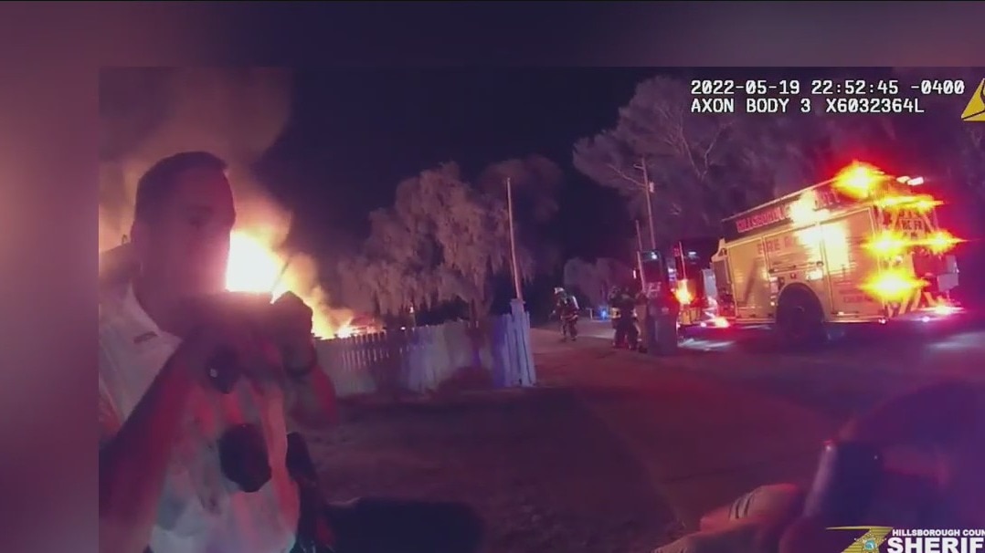 Watch deputies save boy from house fire