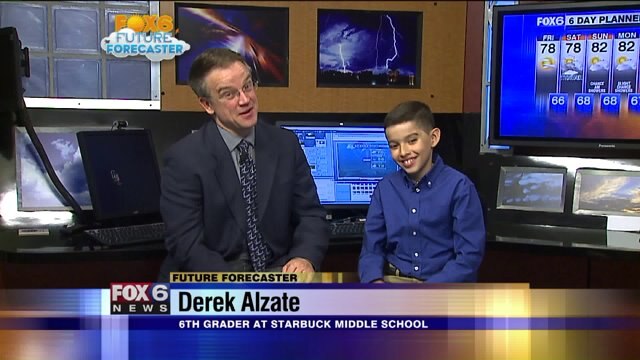 Meet Derek Alzate from Starbuck Middle School