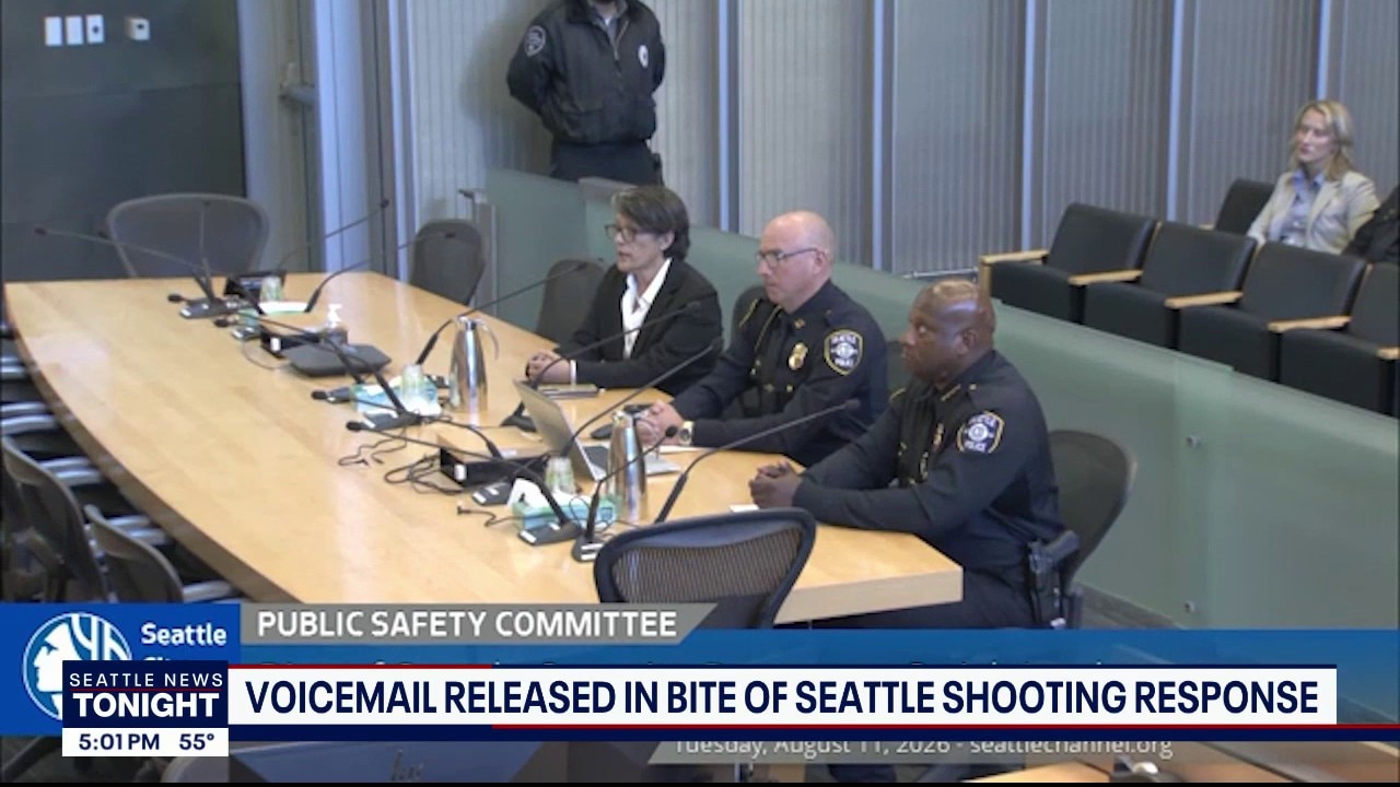 Voicemail released in Bite of Seattle shooting response