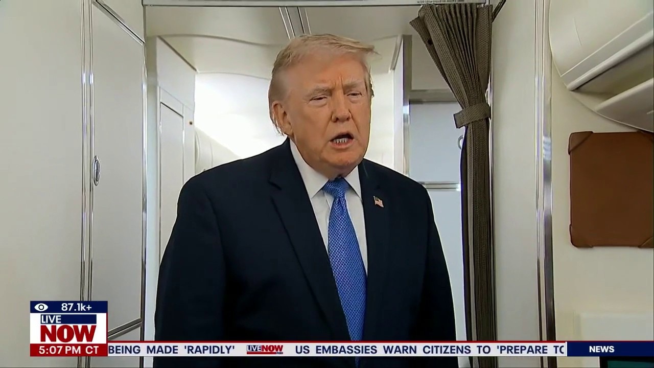 Trump gives weekend update on potential Iran deal 