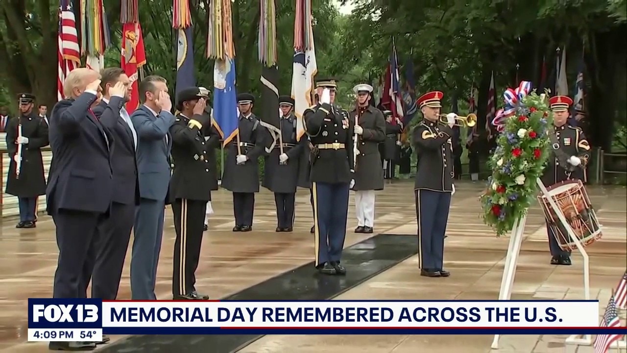 Memorial Day marks solemn tributes across the U.S.