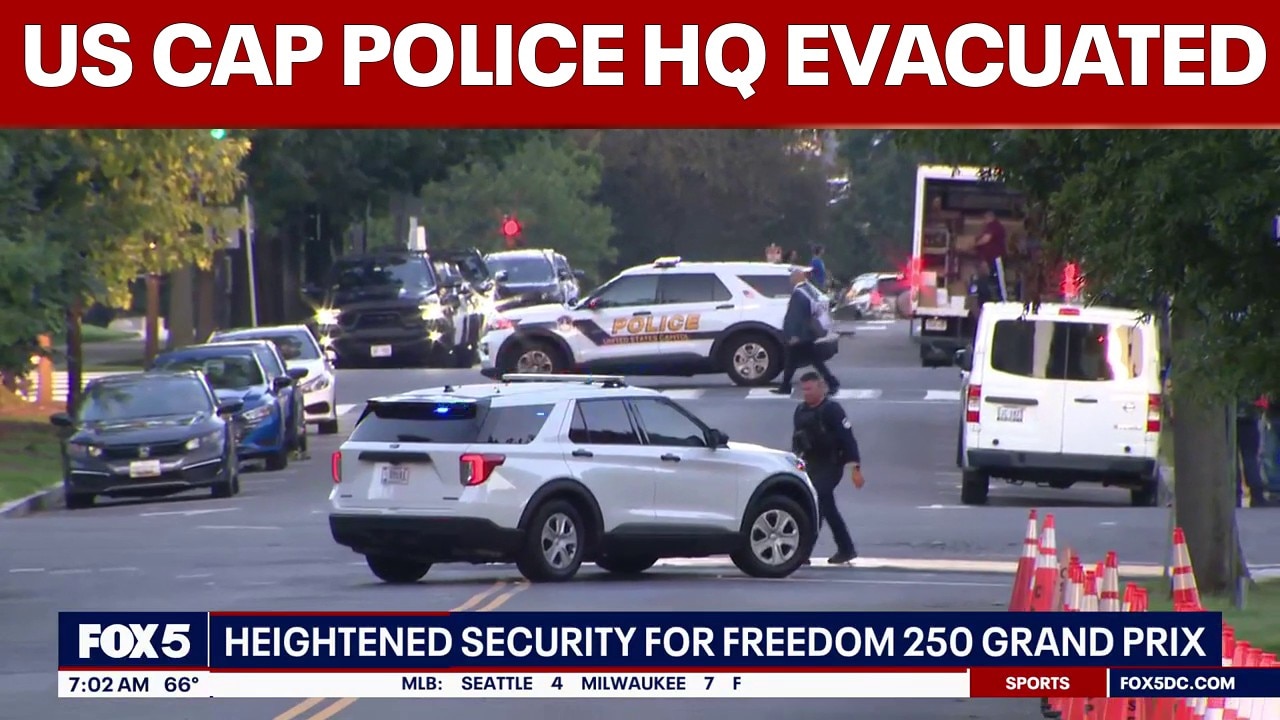 US Capitol Police HQ evacuated after suspicious vehicle found nearby
