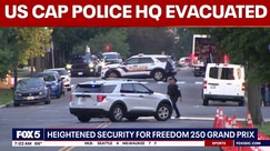US Capitol Police HQ evacuated after suspicious vehicle found nearby
