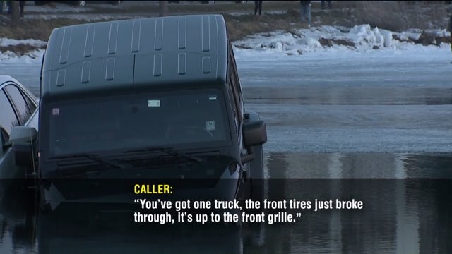 "You need to get somebody here quick:" 911 calls reveal new side of Lake Geneva ice debacle