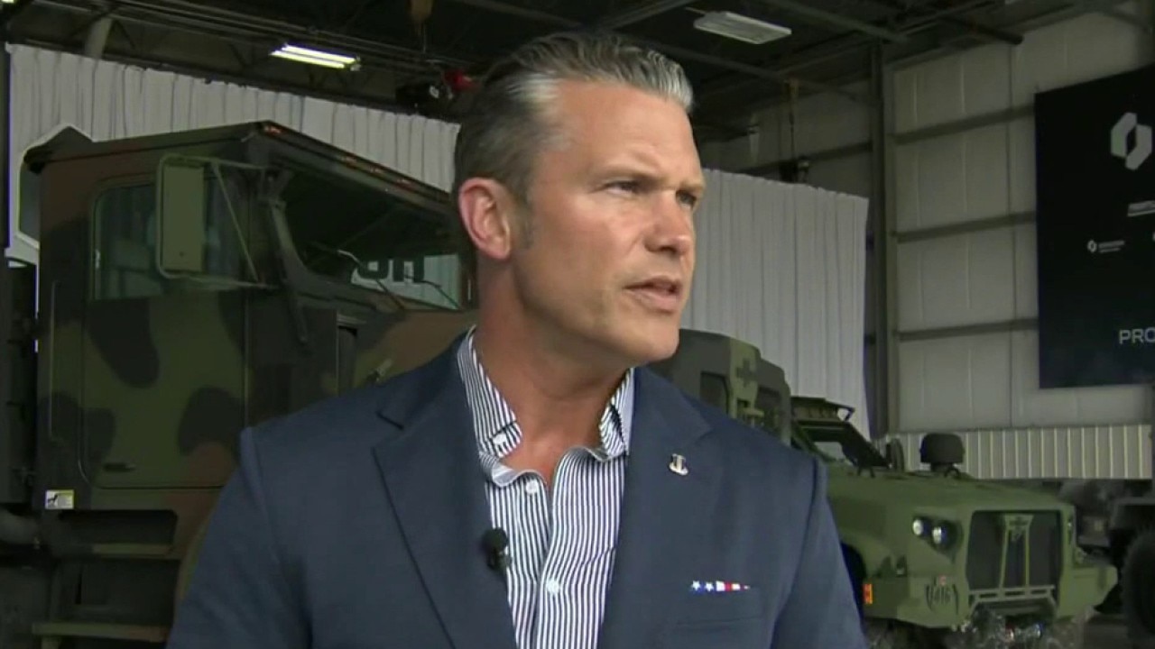 Defense Sec. Pete Hegseth visits Oshkosh Corp. in Wisconsin