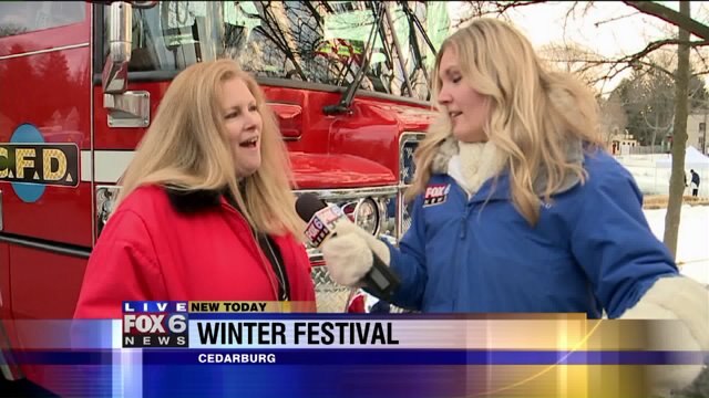 Laura learns all about the Winter Festival parade