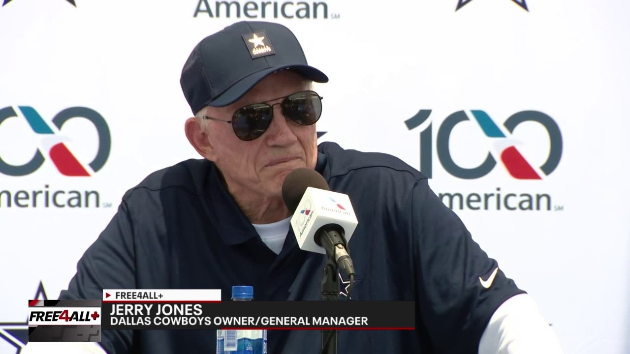 Jerry Jones talks "quiet offseason" for Cowboys | Free4All+