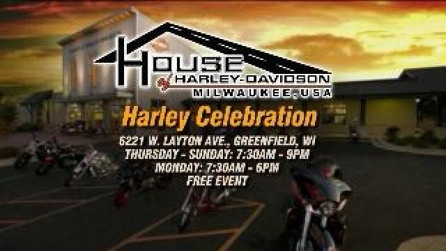 Laura learns about Law Enforcement ride at House of Harley
