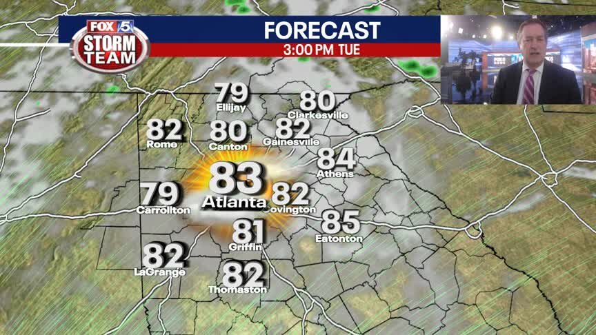 Monday Evening Weather Update