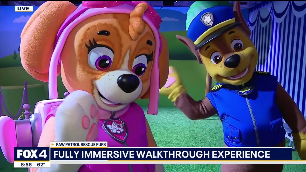 New Paw Patrol attraction opens in Dallas