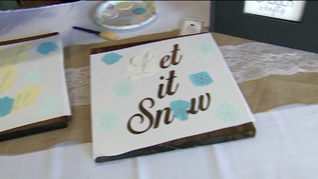 Kramp enjoys arts and crafts at re:Craft and Relic