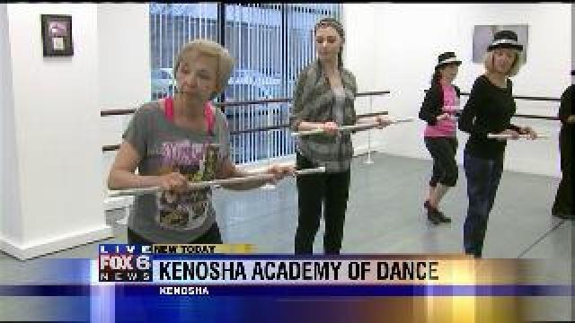 Laura learns tap with senior dancers