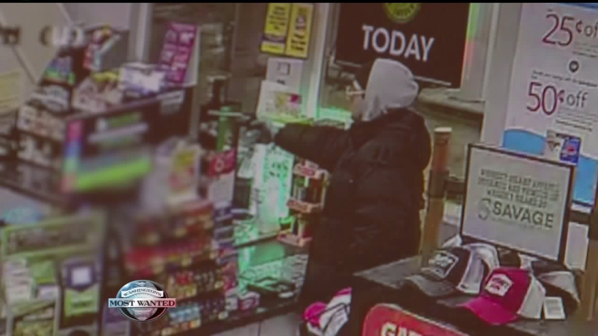 WANTED: Armed gas station robber | FOX 13 Seattle