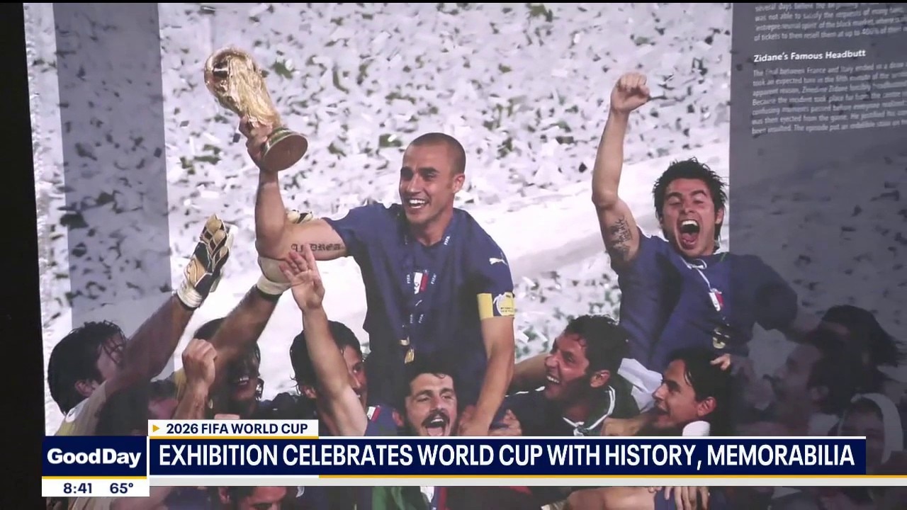 Exhibition celebrates World Cup history & memorabilia