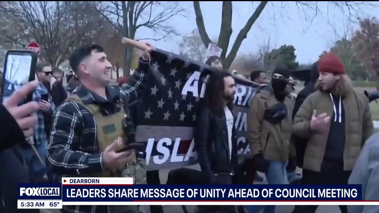 Religious leaders form united front in Dearborn before far-right extremist's demonstration
