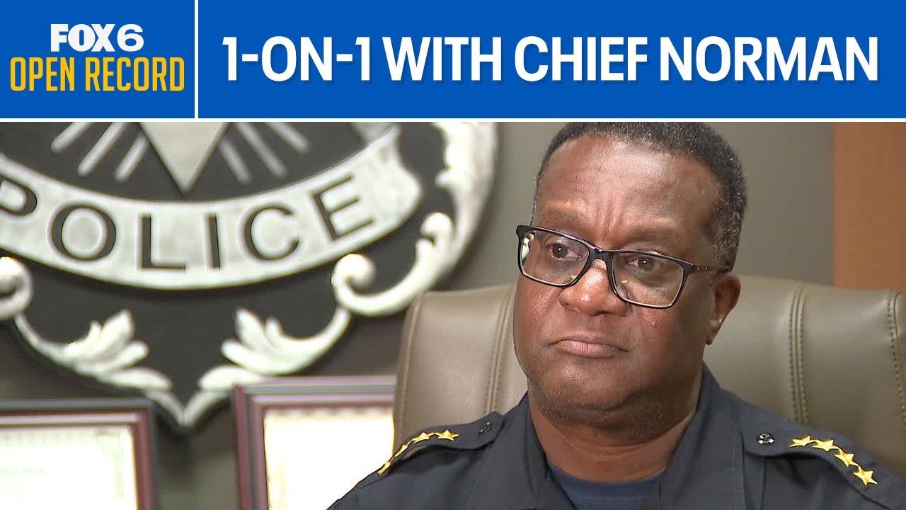 Milwaukee Police Chief Jeffrey Norman, 1-on-1 with Open Record