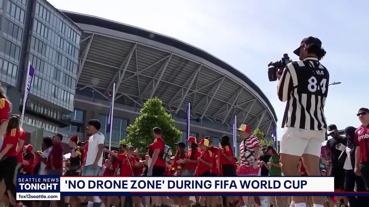 Illegal drones seized out of Seattle skies for FIFA World Cup