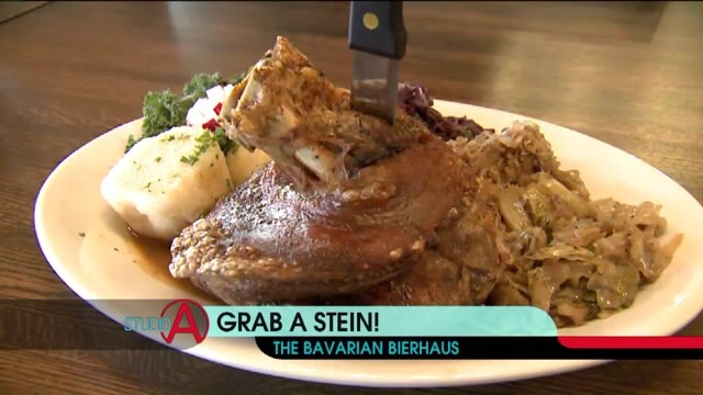 There`s plenty to eat at the Bavarian Bierhaus