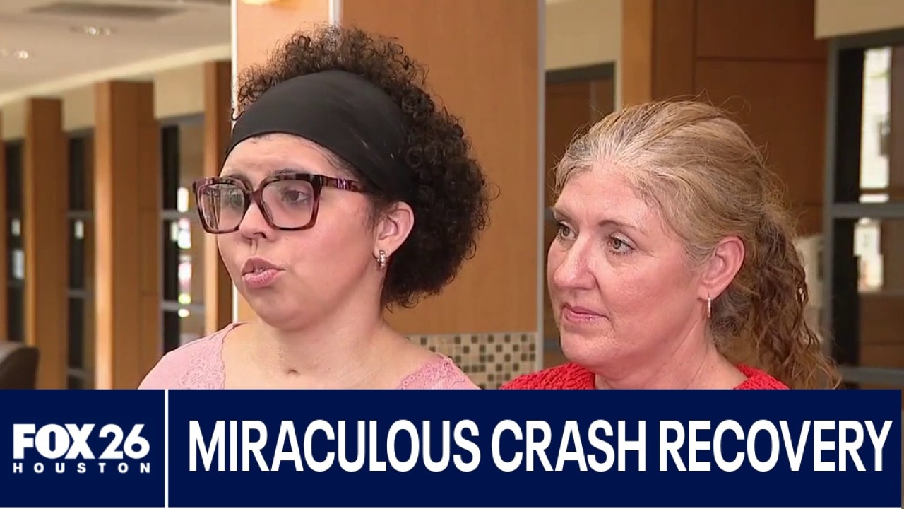Houston woman shares miraculous crash recovery