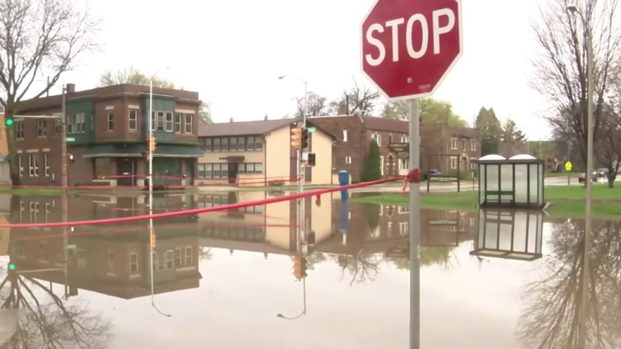Flooding near Oklahoma and Howell in Milwaukee