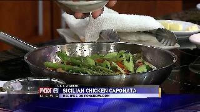 Sicilian chicken caponata, part 2