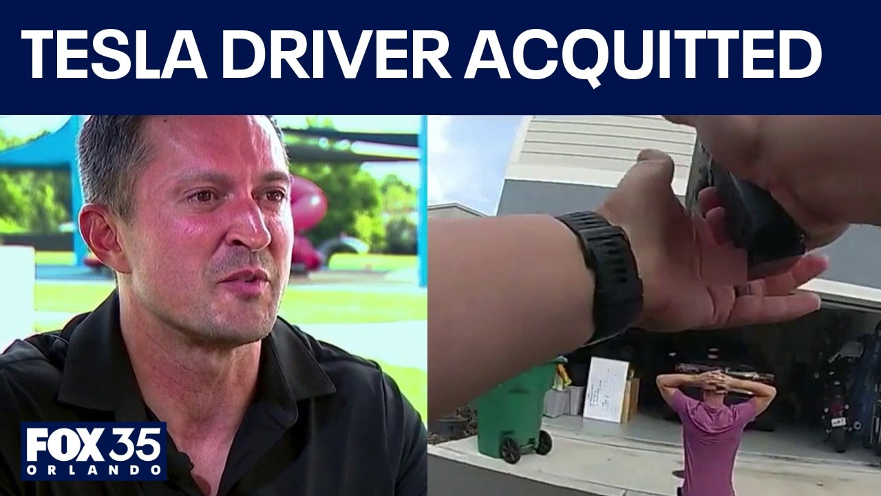 Tesla video helps driver beat fleeing charge after traffic stop