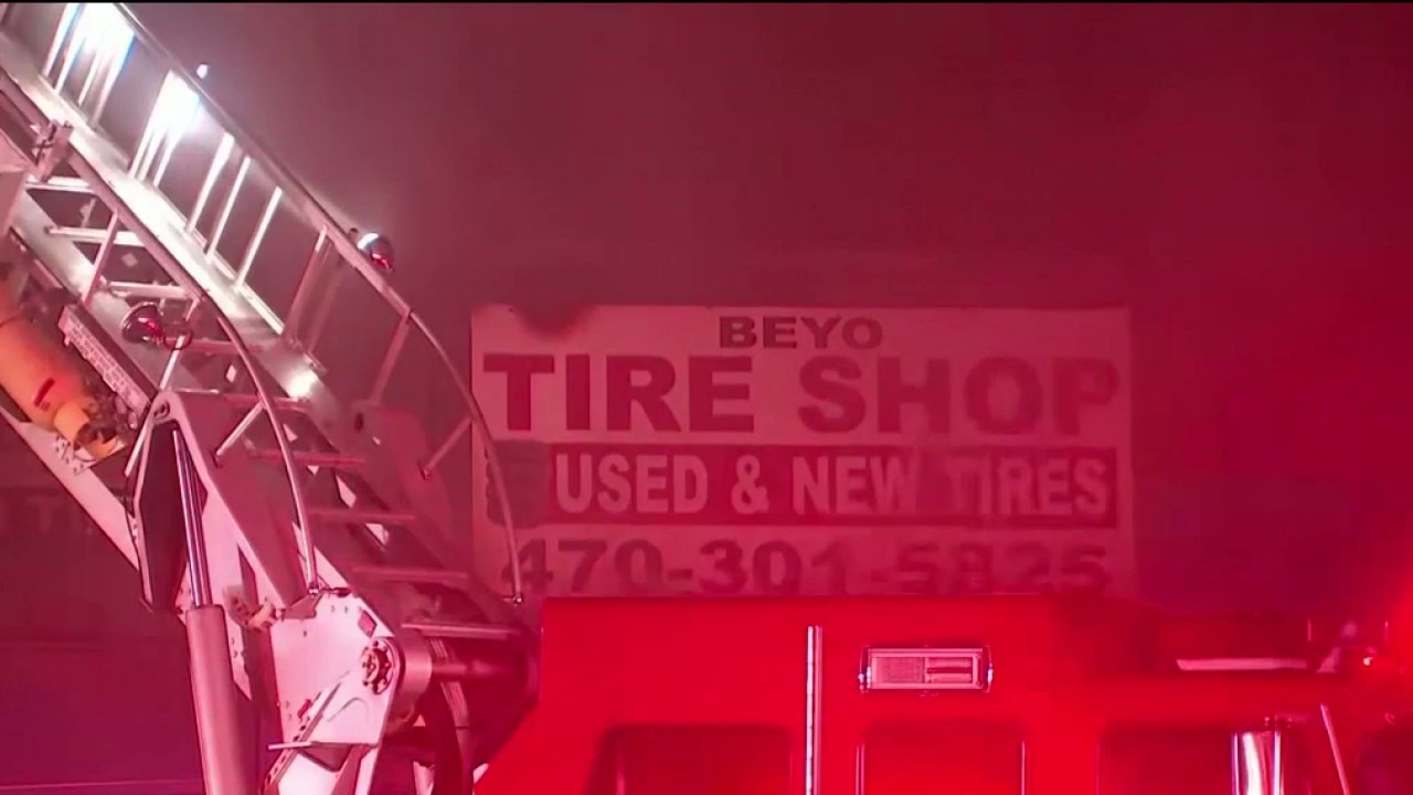 DeKalb County tire shop destroyed in early morning fire