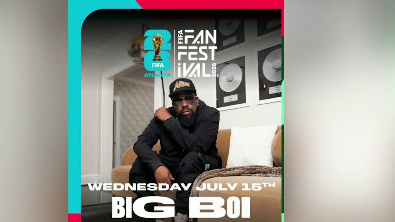 Big Boi scheduled to perform at FIFA Fan Festival