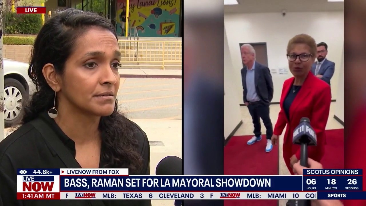 LA mayoral election: Bass & Raman go head-to-head