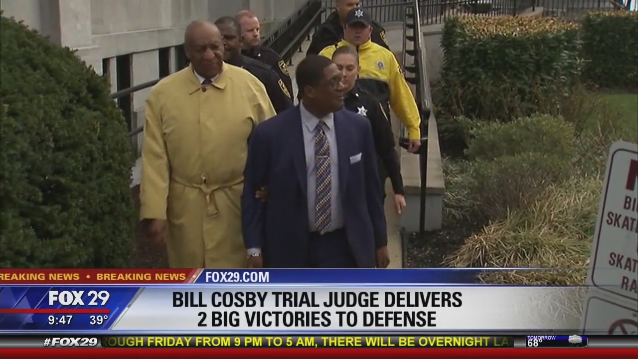 Cosby trial judge delivers 2 big victories to defense