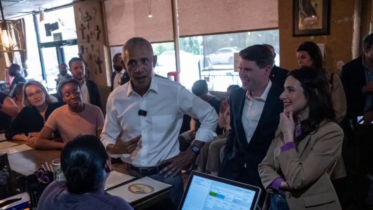 Obama joins James Talarico & Gina Hinojosa in Austin