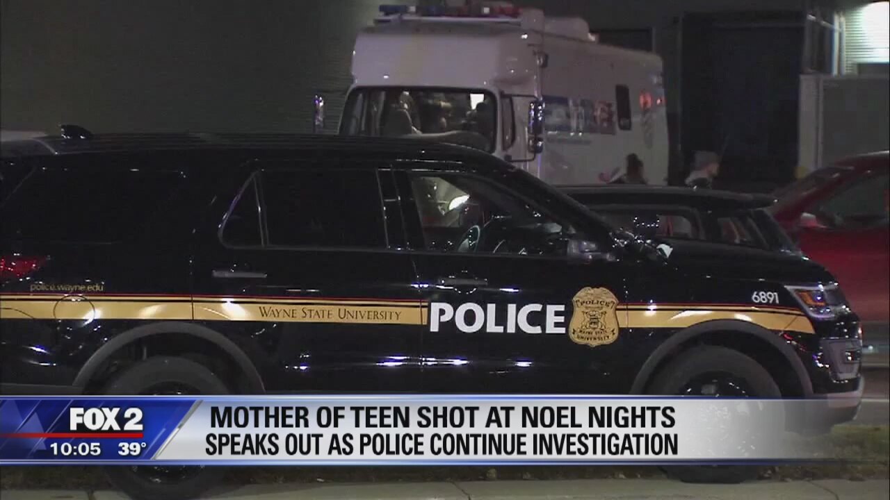 Mother of teen shot at Noel Night speaks out