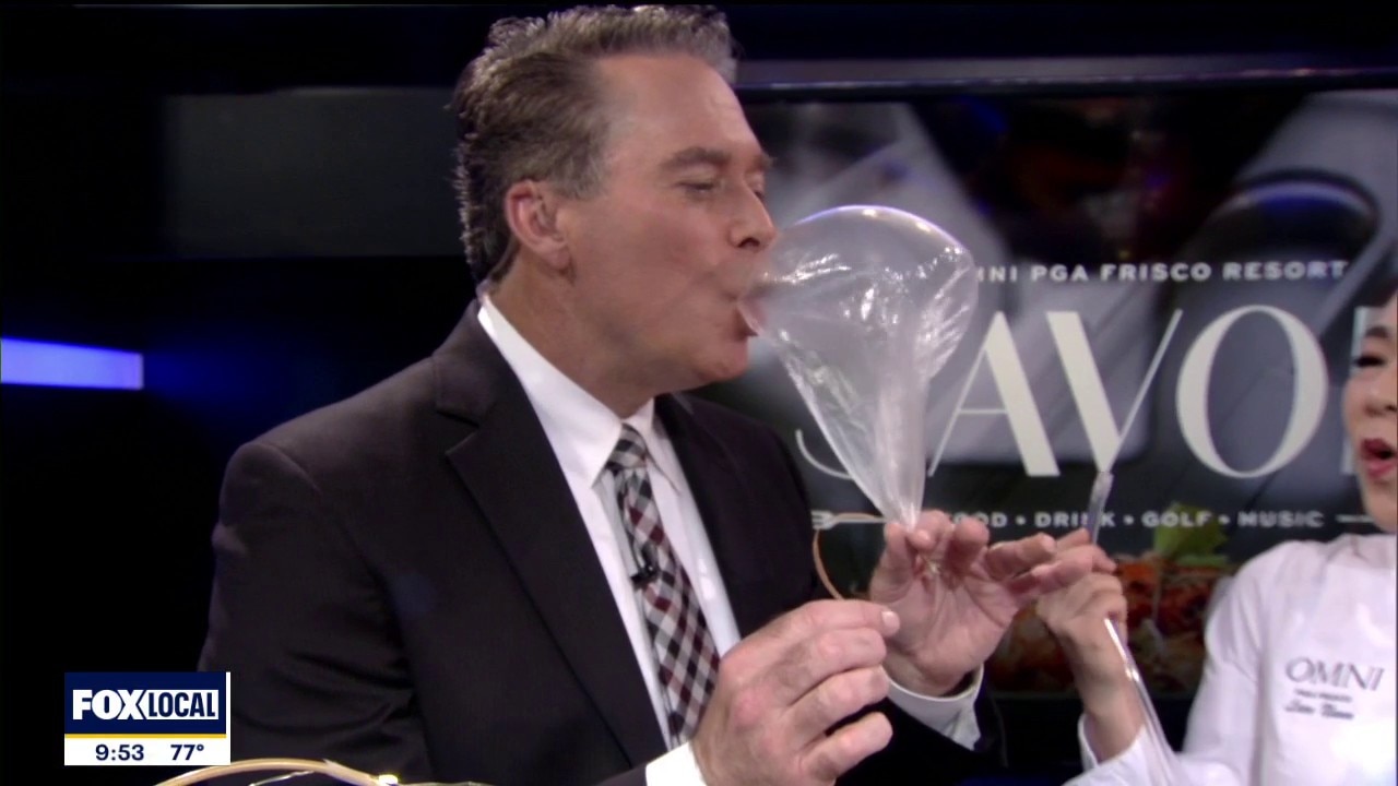 Edible floating balloon recipe ahead of SAVOR Festival