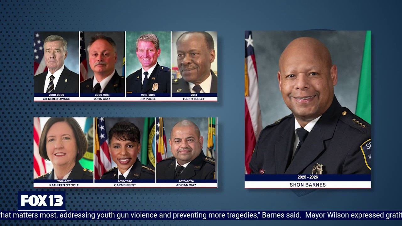Shon Barnes exit adds another chapter to Seattle police's revolving door