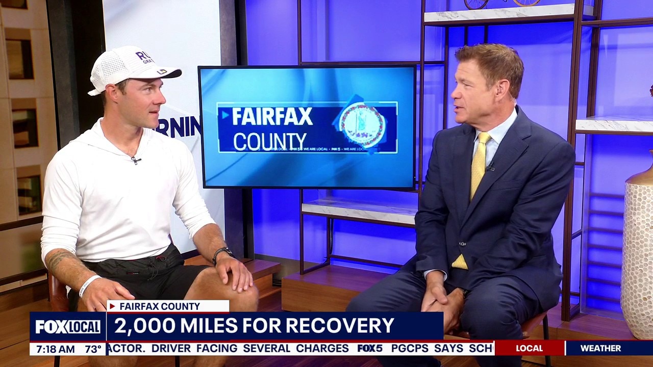 Fairfax County native completes running for addiction recovery awareness