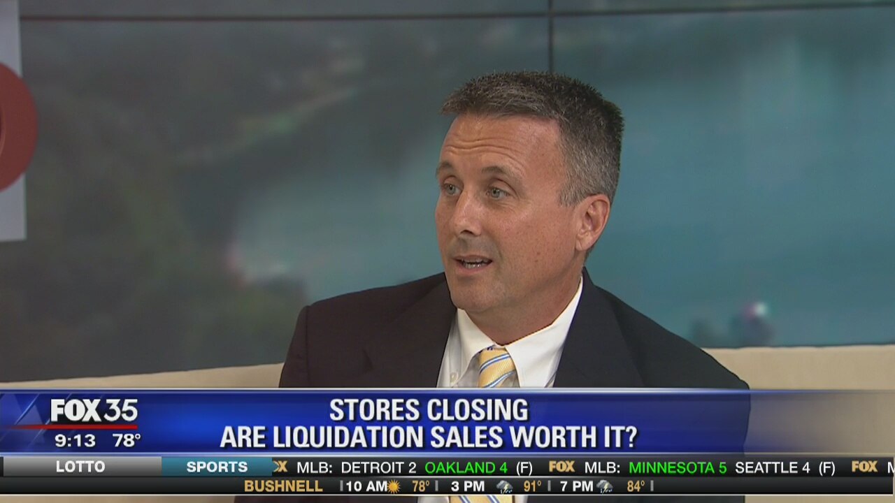 Liquidation sales when stores close