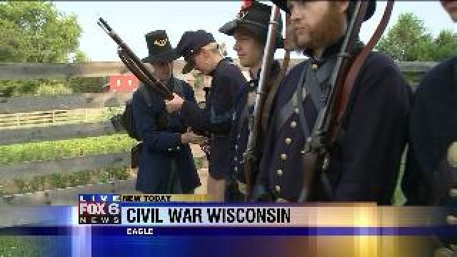 Laura learns to march, shoot
